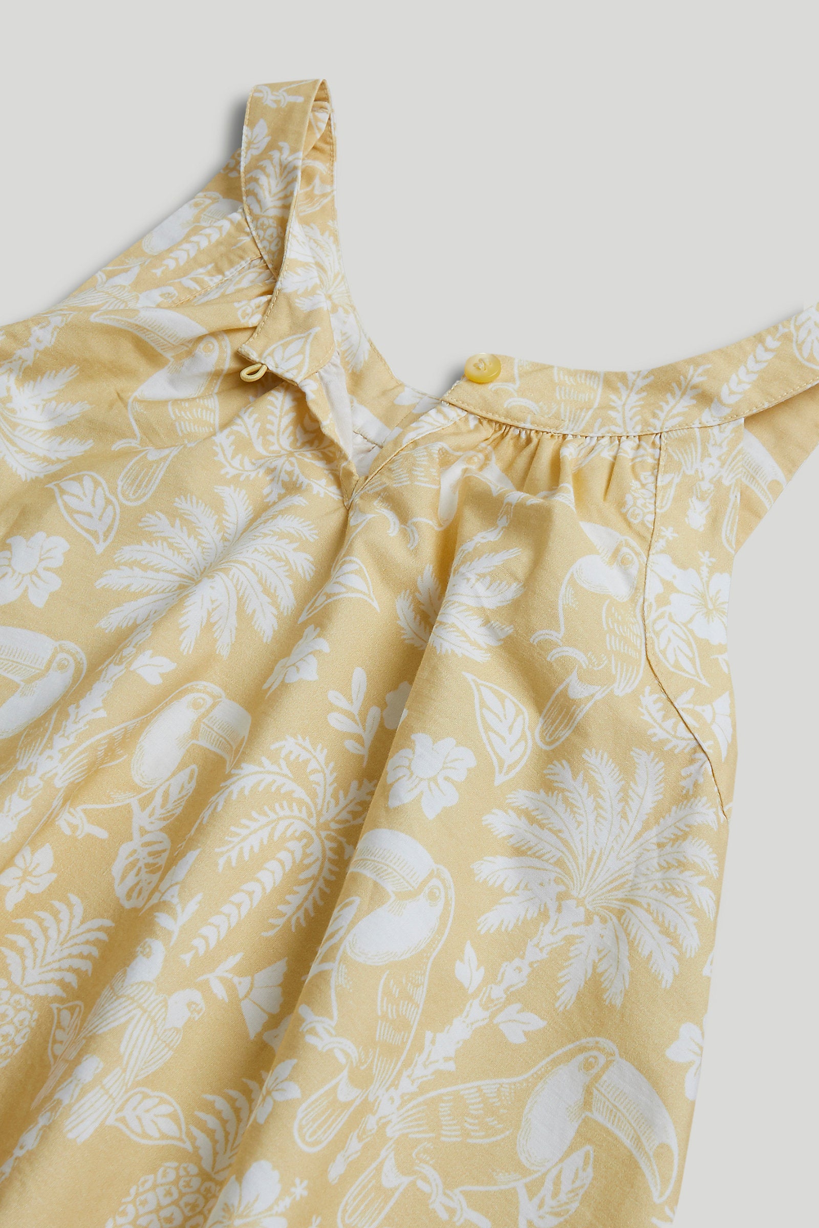 Mothercare Yellow Cotton Dress