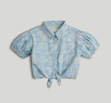 Mothercare Blue Tropical Blouse