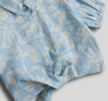 Mothercare Blue Tropical Blouse