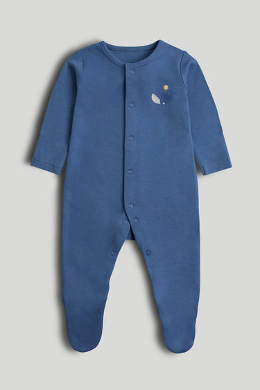 Mothercare Whale Sleepsuits - 3 Pack