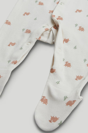 Mothercare 3 Pack Camel Sleepsuits
