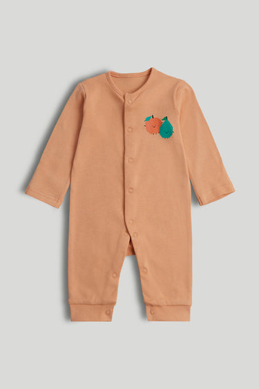 Mothercare 3 Pack Fruit Footless Sleepsuits
