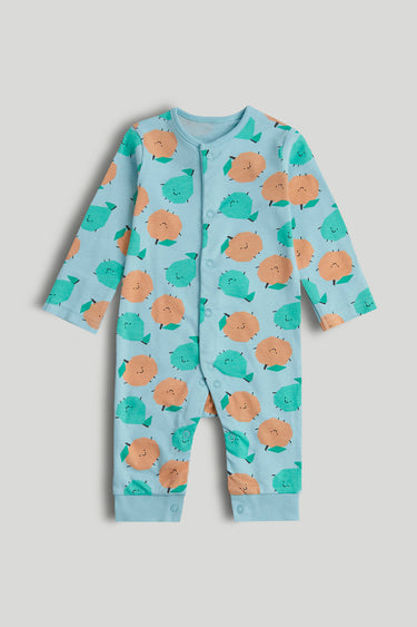 Mothercare 3 Pack Fruit Footless Sleepsuits