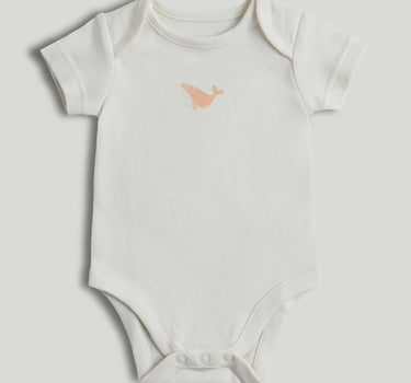 Mothercare Whales Short-Sleeved Bodysuits - 5 Pack