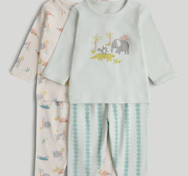 Mothercare Animals Pyjamas - 2 Pack