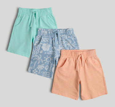 Mothercare Jersey Shorts - 3 Pack