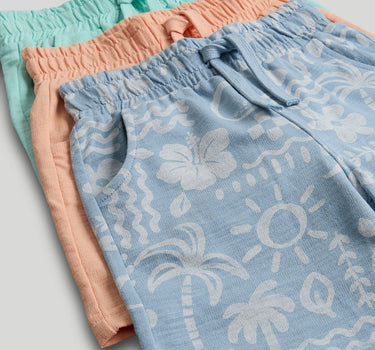 Mothercare Jersey Shorts - 3 Pack