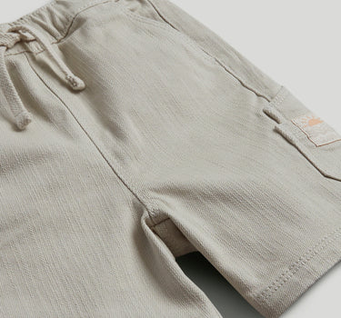 Mothercare Stone Cotton Shorts