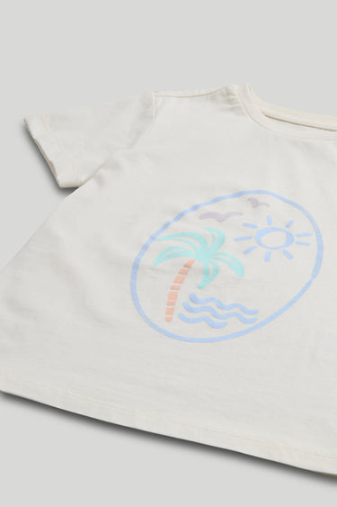 Mothercare Tropical Shirt and T-Shirt Set