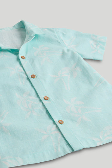 Mothercare Tropical Shirt and T-Shirt Set