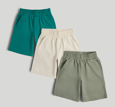 Mothercare Jersey Shorts - 3 Pack