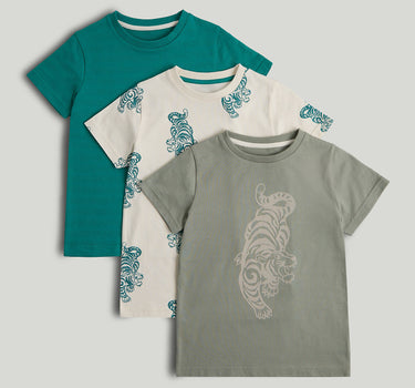 Mothercare Tiger T-Shirts - 3 Pack