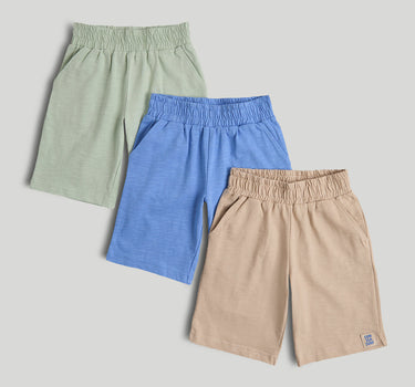 Mothercare Jersey Shorts - 3 Pack