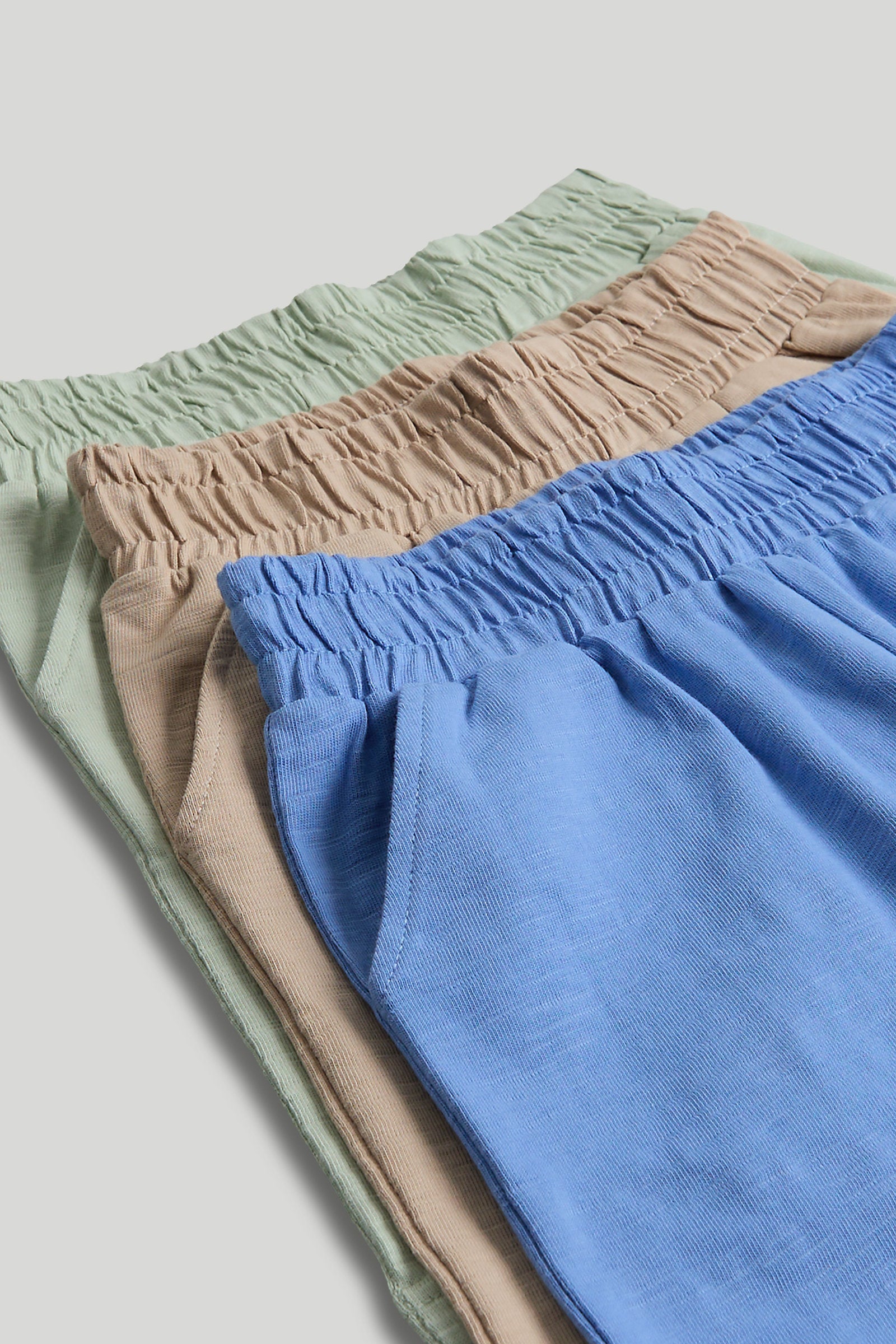 Mothercare Jersey Shorts - 3 Pack