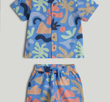 Mothercare Tropical Shirt and Shorts Outfit