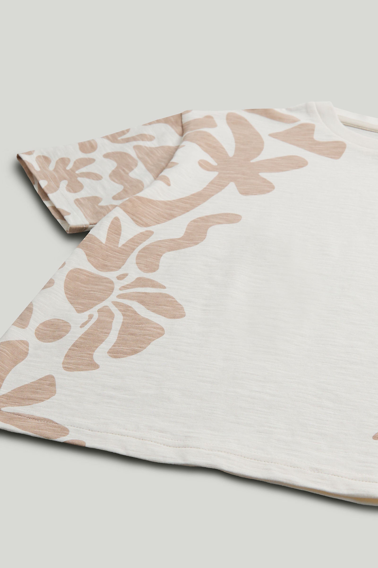 Mothercare Beige Palm T-Shirt