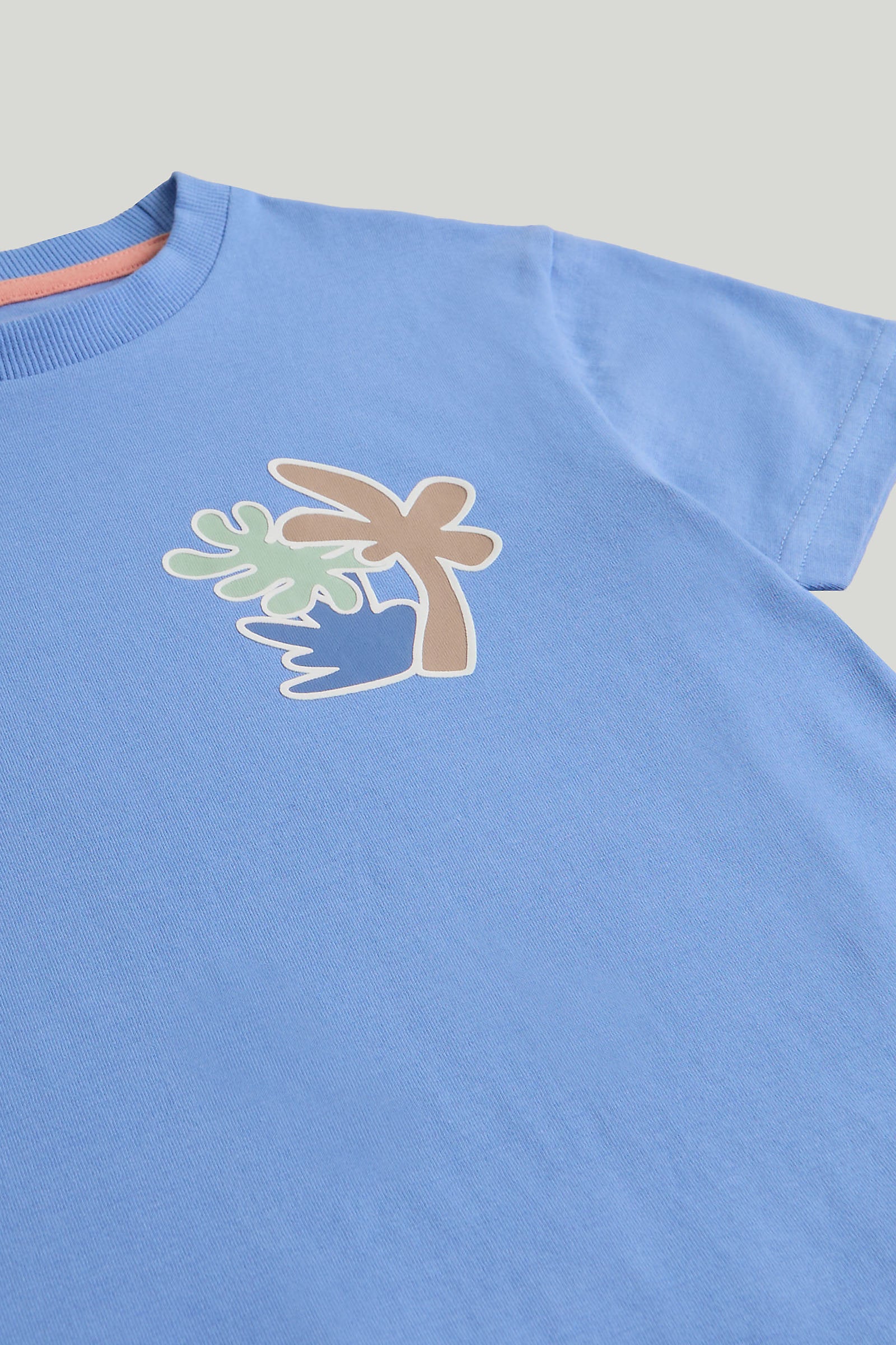 Mothercare Blue Tropical T-Shirt