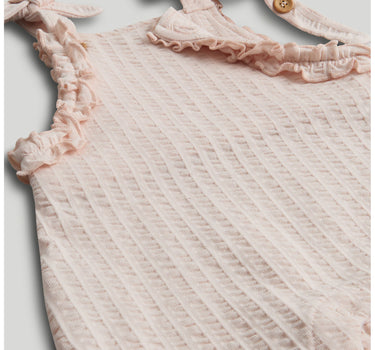 Mothercare Striped Dungarees and Bodysuit Outfit