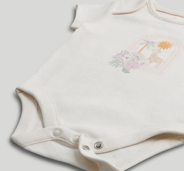 Mothercare Safari Short-Sleeved Bodysuits - 2 Pack