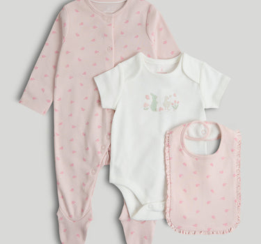 Mothercare My First Pink 3-Piece Outfit