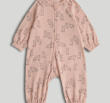 Mothercare My First Pink Zip-Up All-in-One