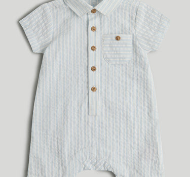 Mothercare My First Blue Romper