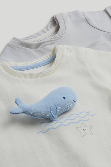 Mothercare 3 Pack Ocean Rompers
