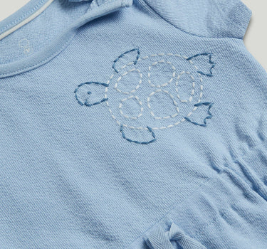 Mothercare Blue Turtle Romper