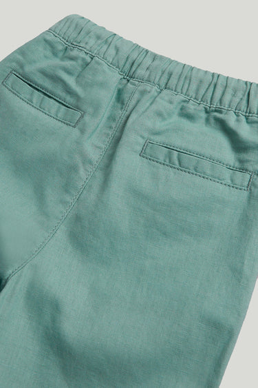 Mothercare Green Linen Blend Trousers