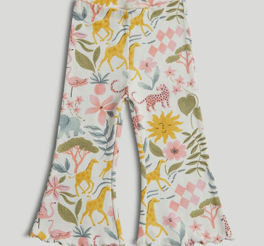 Mothercare Ribbed Flared Leggings - 3 Pack