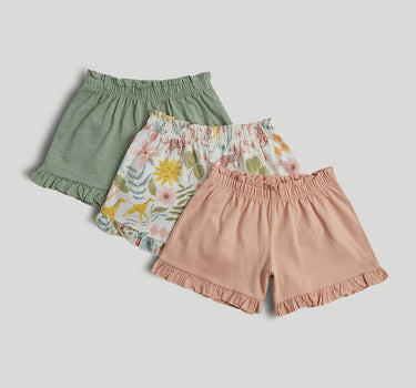 Mothercare Jersey Shorts - 3 Pack