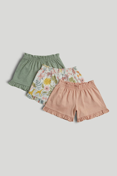 Mothercare Jersey Shorts - 3 Pack