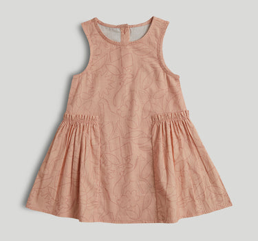 Mothercare Peach Cotton Dress