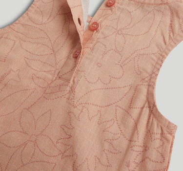 Mothercare Peach Cotton Dress