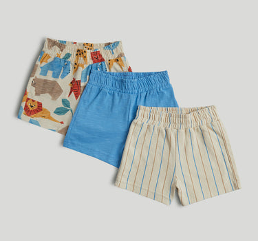 Mothercare Jersey Shorts - 3 Pack