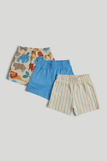 Mothercare Jersey Shorts - 3 Pack