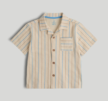 Mothercare Striped Cotton Jersey Shirt