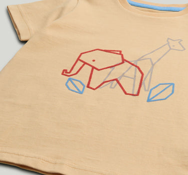 Mothercare 3 Pack Origami Animal T-Shirts