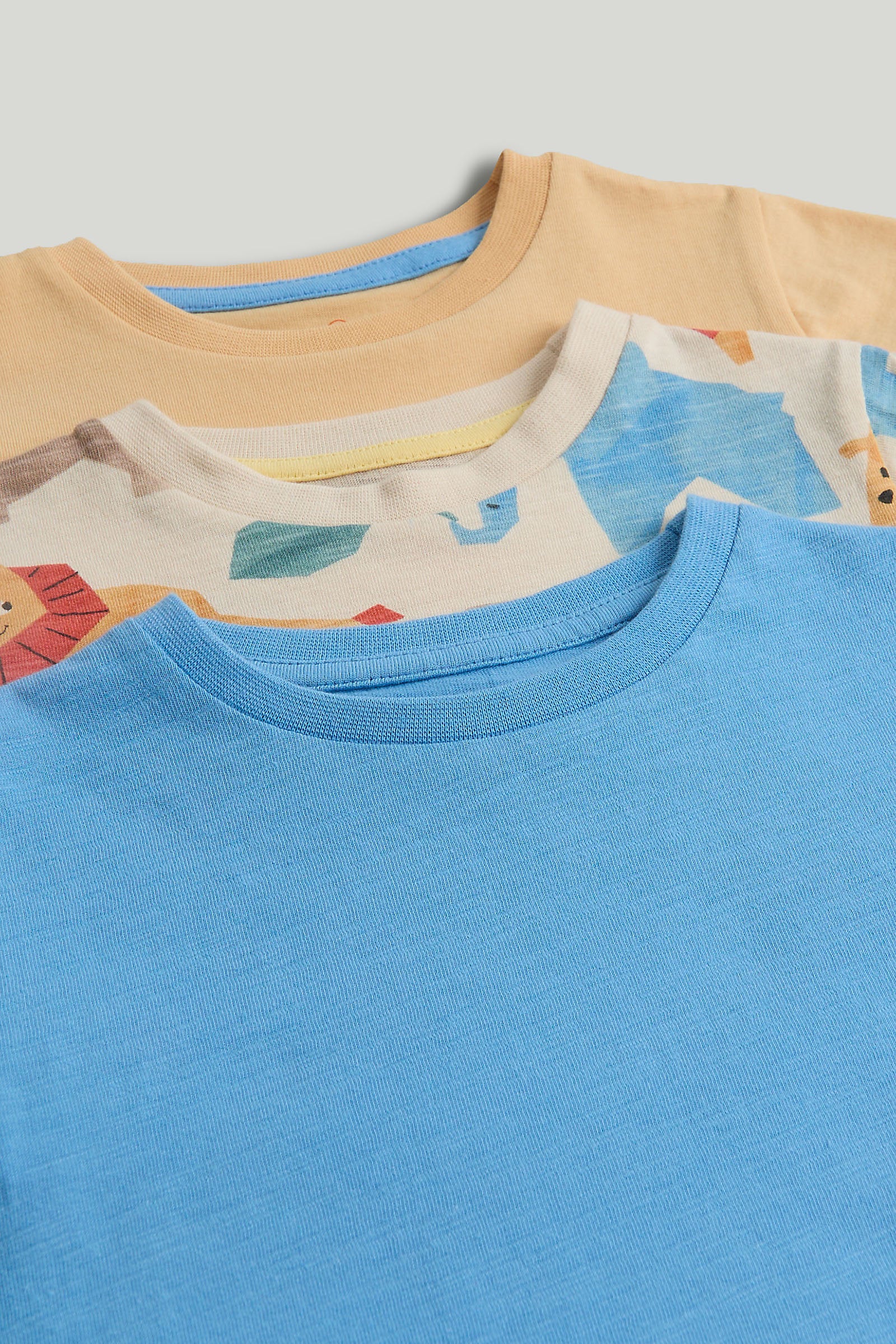 Mothercare 3 Pack Origami Animal T-Shirts