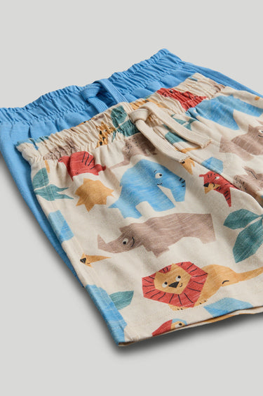 Mothercare T-shirt and Shorts Outfit - 2 Pack