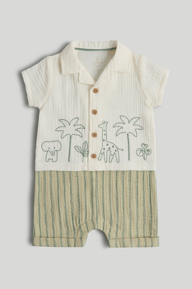 Mothercare Safari Romper