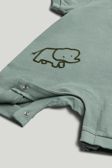 Mothercare Green Safari Romper