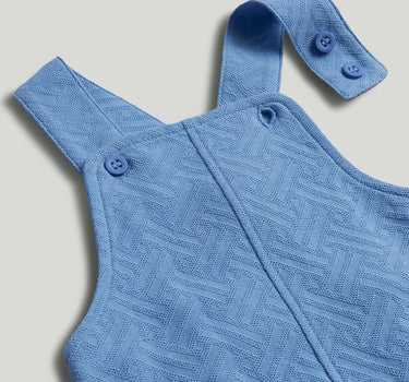 Mothercare Blue Bibshorts and Bodysuit Outfit