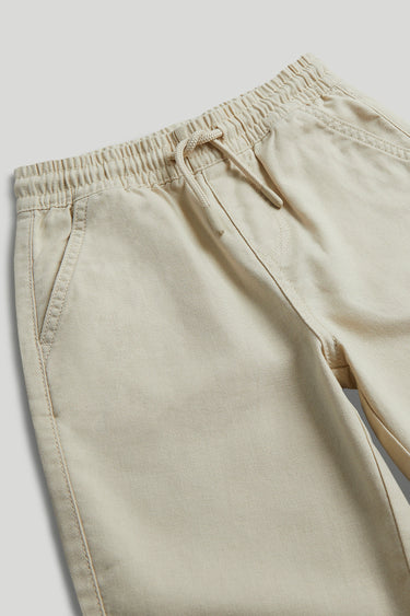 Mothercare Tan Linen Blend Trousers