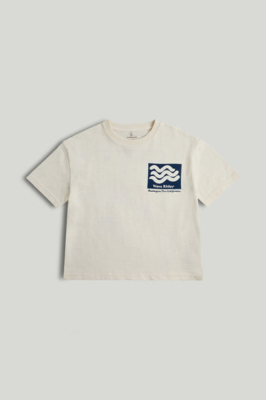 Mothercare Cream Wave T-Shirt