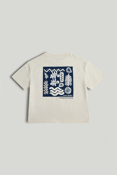 Mothercare Cream Wave T-Shirt