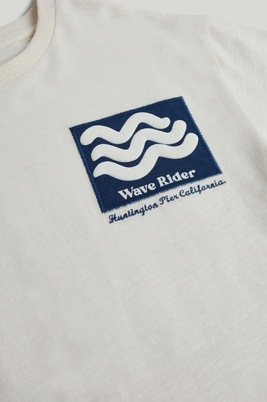Mothercare Cream Wave T-Shirt