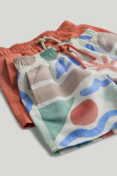 Mothercare 2 Pack Swim Shorts