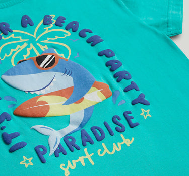 Mothercare Green Surf Club T-Shirt