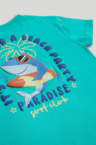 Mothercare Green Surf Club T-Shirt